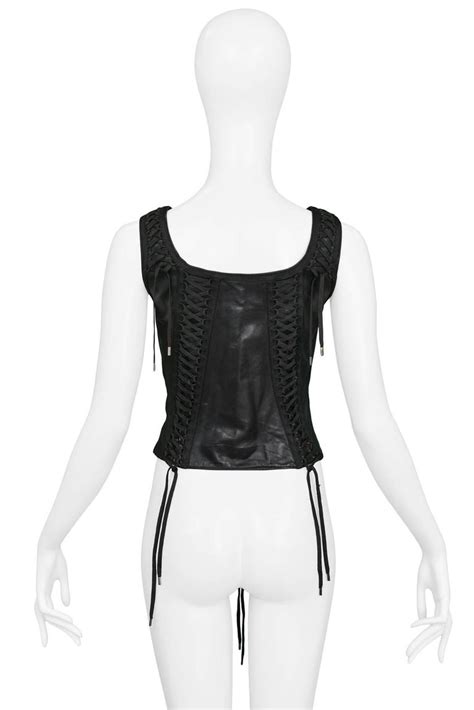 christian dior corset top black.